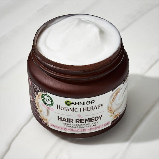 Garnier Botanic Therapy Hair Remedy Μάσκα Μαλλιών για Λείανση 340ml