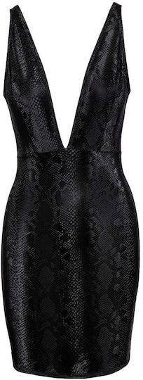 Rochie sexy de lenjerie pentru femei cu imprimeu de șarpe, mărime R