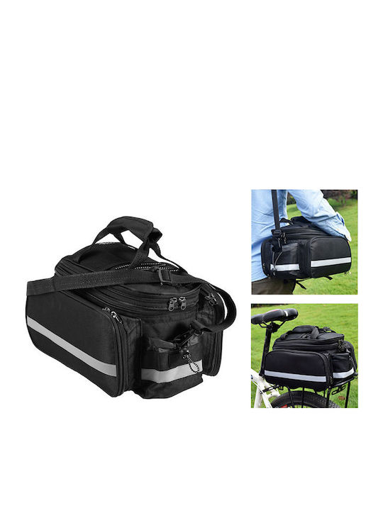 Verk Group Double Bicycle Rack Bag Black
