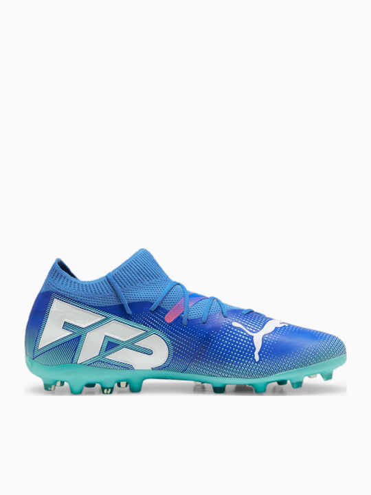 PUMA Future 7 Match Fußballschuhe mit Stollen Blau