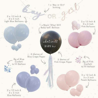 BALLOONS GENDER REVEAL SET/11