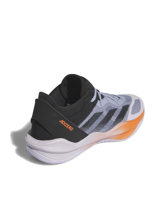 Adizero Select 2.0 Low Basketball Shoes Gray