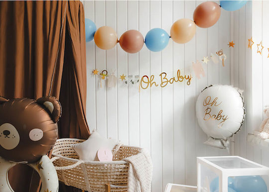 Σετ 20 Μπαλόνια Baby Shower Ροζ 33εκ.