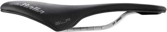 Selle Italia SLR Boost TI 316 Superflow L Σέλα Ποδηλάτου Μαύρη 248 x 145 mm