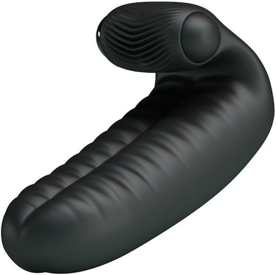 Pretty Love Abbott Vibrator Finger 9.4cm Black
