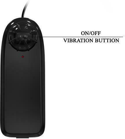 Baile Realistic Vibrator 19.3cm Flesh