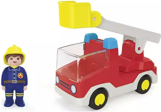 Playmobil Junior Firefighter With Ladder Vehicle for 1-4 years old