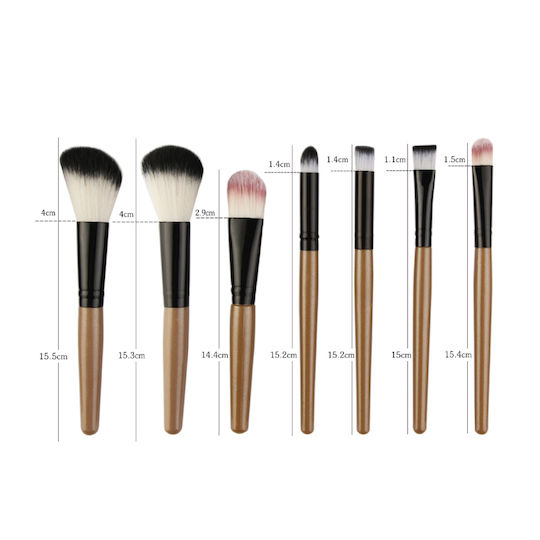 Maange Professional Set with Makeup Brushes made of Synthetic Hair 22pcs
