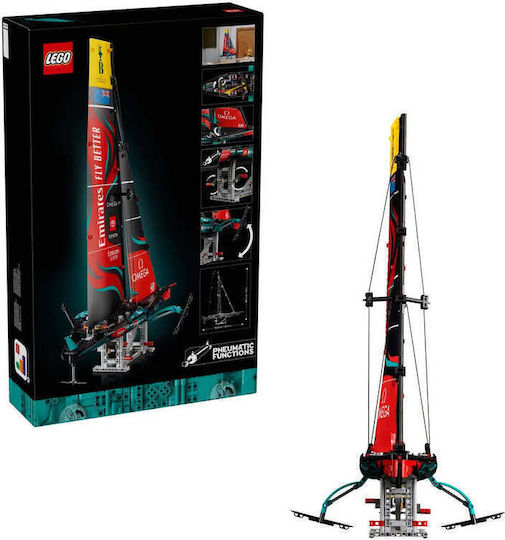 LEGO Technic Emirates Team New Zealand AC75 Yacht for 18+ Years 962 Pieces
