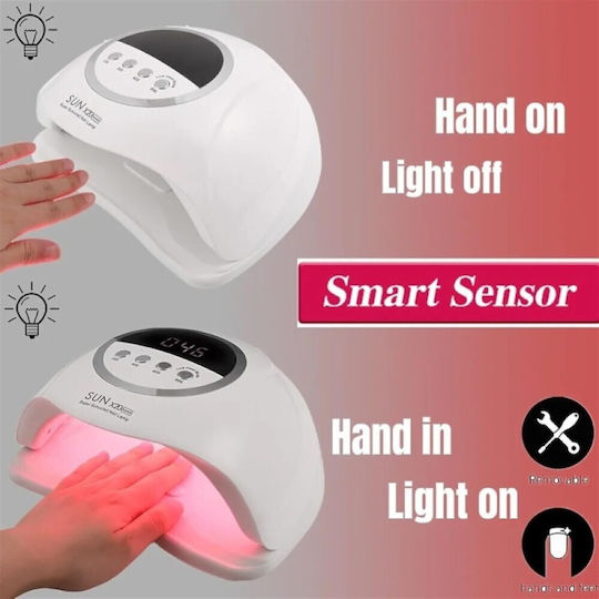 SUNUV Nail Polish Curing Lamp LED 280W Red