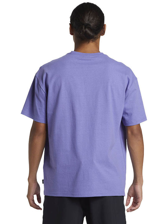 Quiksilver Bluza Bărbătească cu Mânecă Scurtă Violet