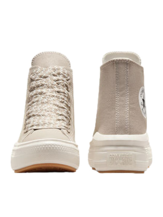 Chuck Taylor All Star Move Flatforms Boots Papyrus / Vintage White / Egret