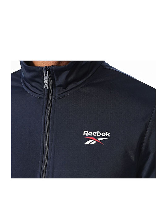 Reebok Ri Small Men's Sweatshirt Jacket Navy Blue