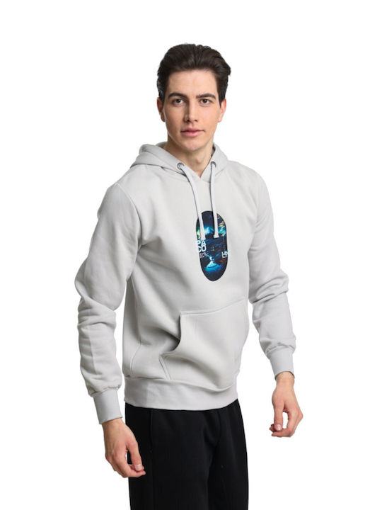 Paco & Co Men's Sweatshirt with Hood Gray