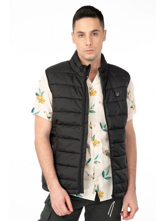 Rebase Men's Sleeveless Jacket Black