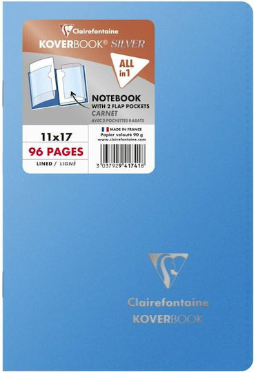 Claire Fontaine Τετράδιο Ριγέ 48 Φύλλων (Διάφορα Χρώματα)