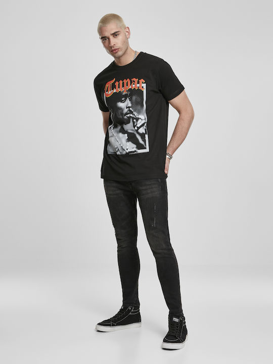Mister Tee T-shirt Μαύρο Βαμβακερό