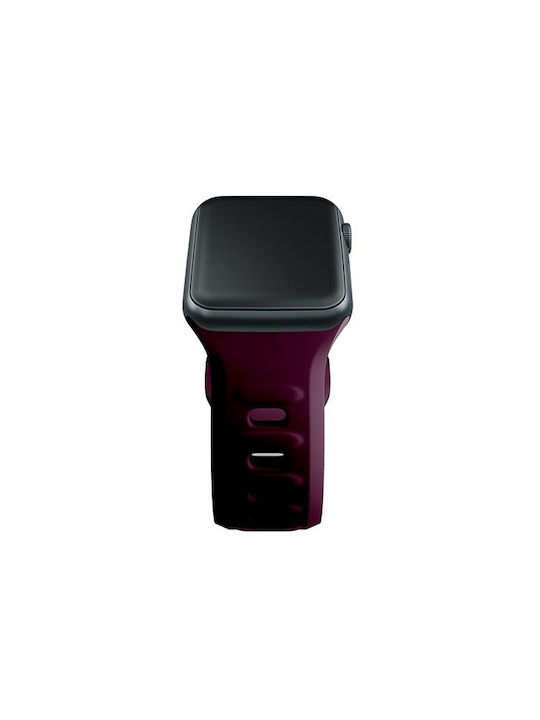 3MK Armband Silikon mit Pin Lila (Apple Watch 38/40/41/42mm)