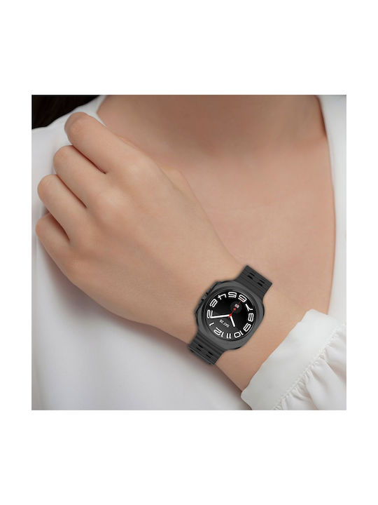 Tech-Protect Icon Curea Silicon Gri (Galaxy Watch Ultra)