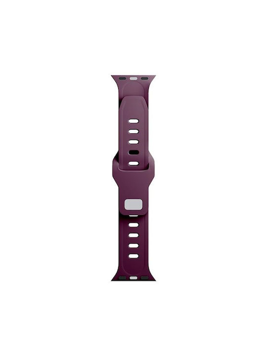 3MK Armband Silikon mit Pin Lila (Apple Watch 38/40/41/42mm)