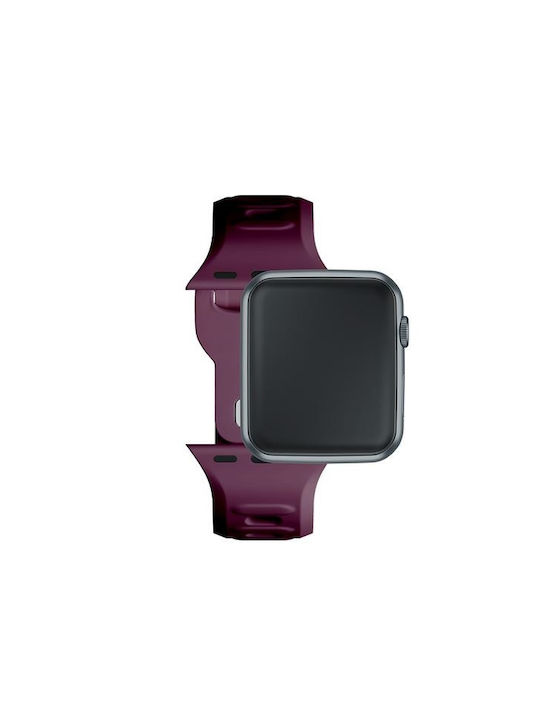 3MK Armband Silikon mit Pin Lila (Apple Watch 38/40/41/42mm)
