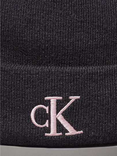 Beanie Ανδρικός Σκούφος Πλεκτός σε Μαύρο χρώμα