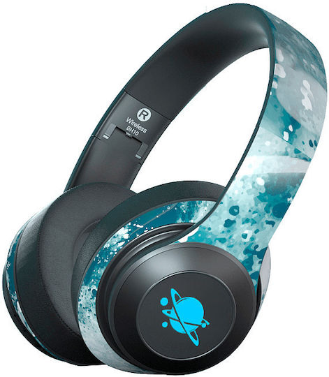 Nubi BH10 Globe Безжични / Жични Over Ear Слушалки с 36 часа Работа Сини