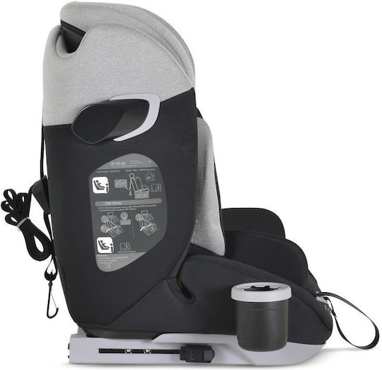 Cangaroo Force Autositz i-Size mit Isofix Gray 9-36 kg