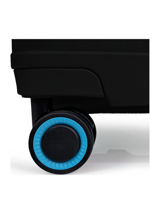 Bg Berlin Expandable Βαλίτσα Ταξιδίου Καμπίνας Σκληρή Black με 4 Ρόδες Ύψους 54εκ.