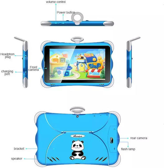 Nubi Wintouch K712 7" Tablet (2GB/16GB) Μπλε