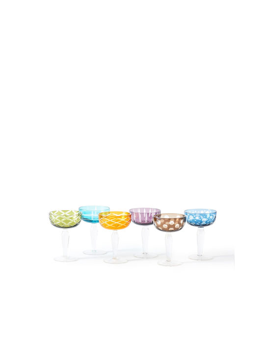 Pols Potten Set of Glasses Champagne made of Glass Stemmed 6pcs