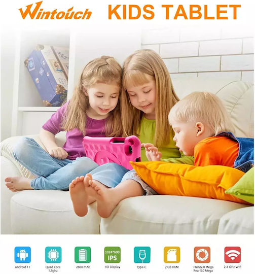 Nubi Wintouch K714 7Inches Tablet (2GB/32GB) Pink