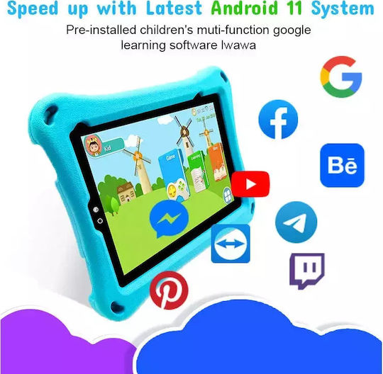 Nubi Wintouch K714 7Inches Tablet (2GB/32GB) turquoise