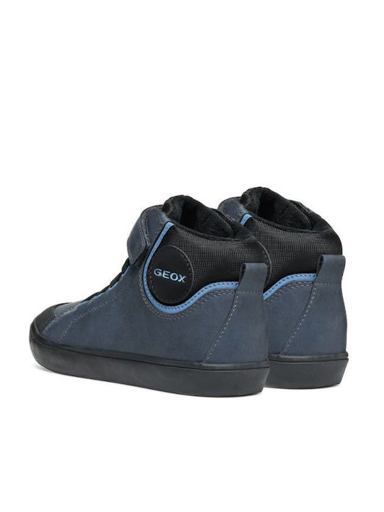 Geox Παιδικά Sneakers Jr Gisli B Ανατομικά Navy Μπλε