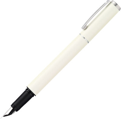 Sheaffer Writing Pen Medium White with Black Ink