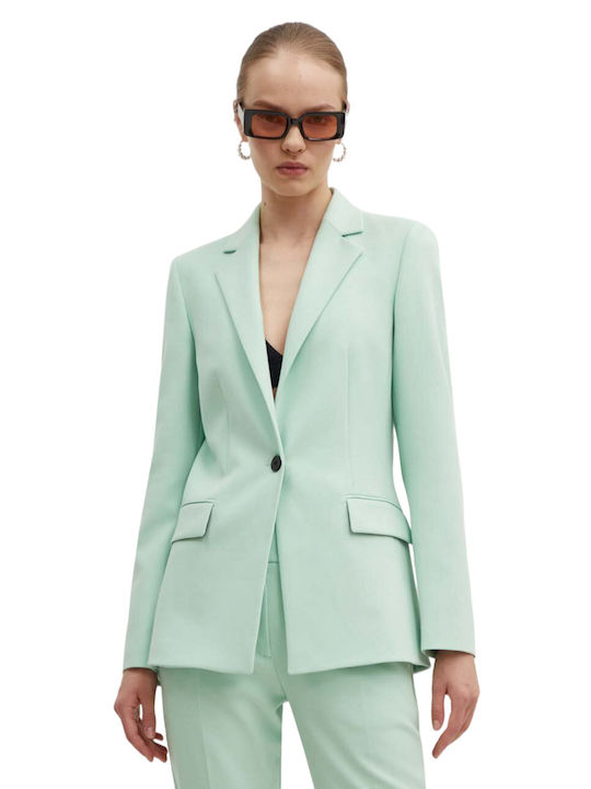 Hugo Boss Blazer pentru femei Sacou Verde