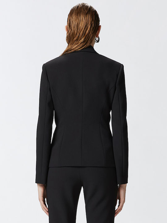 Pinko Blazer pentru femei Sacou Black