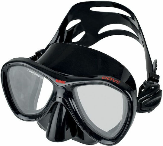 Seac Seac Silicone Diving Mask Cove Black