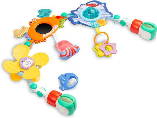 Toyz Μπάρα Κούνιας και Καροτσιού με Καθρέφτη / με Περιστροφή Ocean Stroller για Νεογέννητα