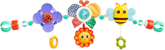 Toyz Bar Light Toy for Crib and Stroller with Mirror / Rotating Meadow Stroller for 0++ Months TOYZ-9110