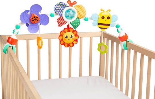 Toyz Bar Light Toy for Crib and Stroller with Mirror / Rotating Meadow Stroller for 0++ Months TOYZ-9110