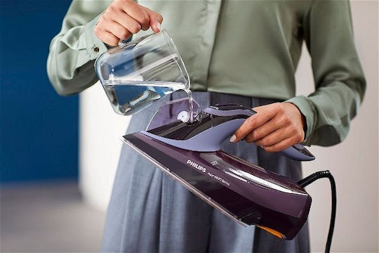 Philips Azur 8000 Steam Iron 3000W with Ceramic Plate and Continuous Steam Supply 55g/min