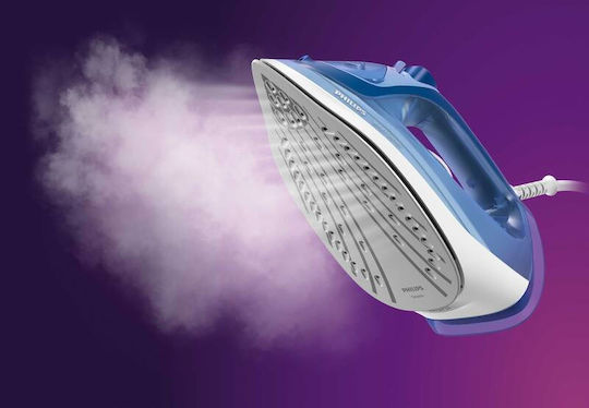 Philips Series 3000 Σίδερο Ατμού 2400W με Κεραμική Πλάκα και Συνεχόμενη Παροχή Ατμού 40gr/min