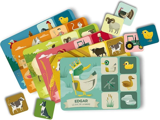 Brettspiel Lotto Farm für 2-6 Spieler 3+ Jahre (FR) Auzou