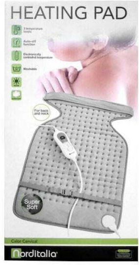 Norditalia Calor Cervical Shoulder/Neck Heating Pad Gray 30x58cm