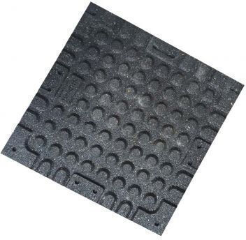 Profit Gym Exercise Equipment Floor Mat Black 2cm Thick