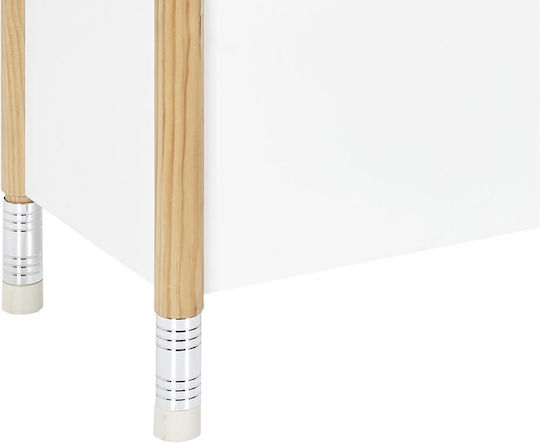 Scaun 60x34x80 cm Alb Scaun 60x34x80 cm Alb