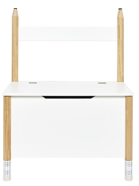 Stool White 60x34x80cm