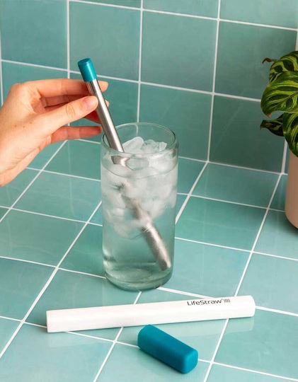 Lifestraw Аνοξείδωτο Воден Филтър Thistle Лилав