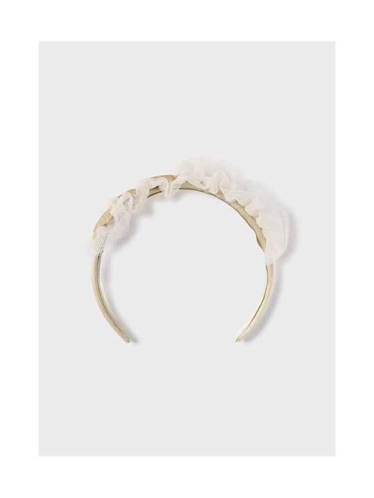 Mayoral Beige Kids Headband